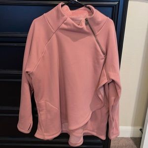 NWOT Athleta cozy karma ASYM pull over 2X
